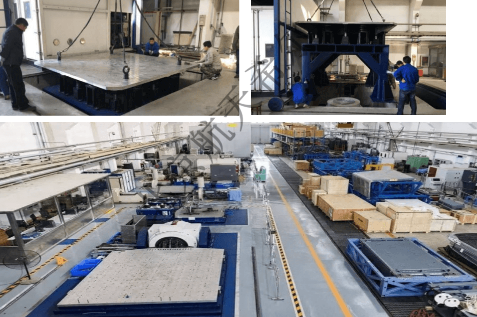 航天希爾在大型振動臺上的試驗案例、場景